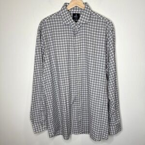 Johnnie O Top Shelf Button‎ Down Shirt Mens XL Plaid Preppy Surf Office Career